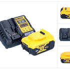 Zestaw startowy akumulatorów DeWalt DCB 1104 P1 12 V / 18 V 1x akumulator 5,0 Ah + ładowarka DCB 1104