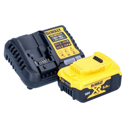 Zestaw startowy akumulatorów DeWalt DCB 1104 P1 12 V / 18 V 1x akumulator 5,0 Ah + ładowarka DCB 1104