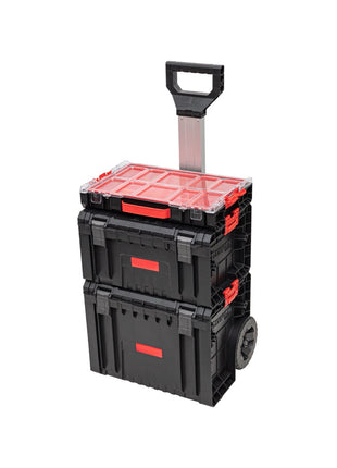 Toolbrothers RHINO L Set 2 ECO Workshop Set + L Cart + L Toolbox Organize+ + L Organiser Height M Boxes 450 x 390 x 690 mm 52 l IP54