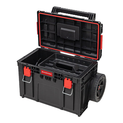 Toolbrothers RHINO XL Cart Plus ECO - Mobilna walizka narzędziowa 37 l IP66 z podwójnym uchwytem teleskopowym