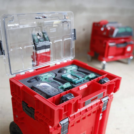 Toolbrothers RHINO L Organizer ULTRA wysokość XL Niestandardowy wielowarstwowy 9 l IP54