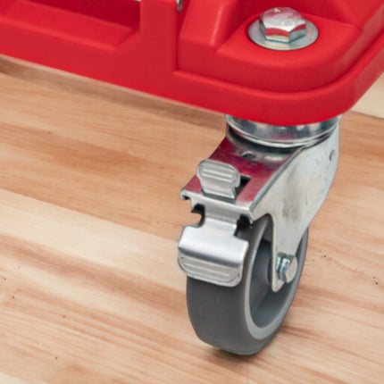 Toolbrothers RHINO L mobilny wózek transportowy ULTRA z metalowymi kołami skrętnymi i hamulcem