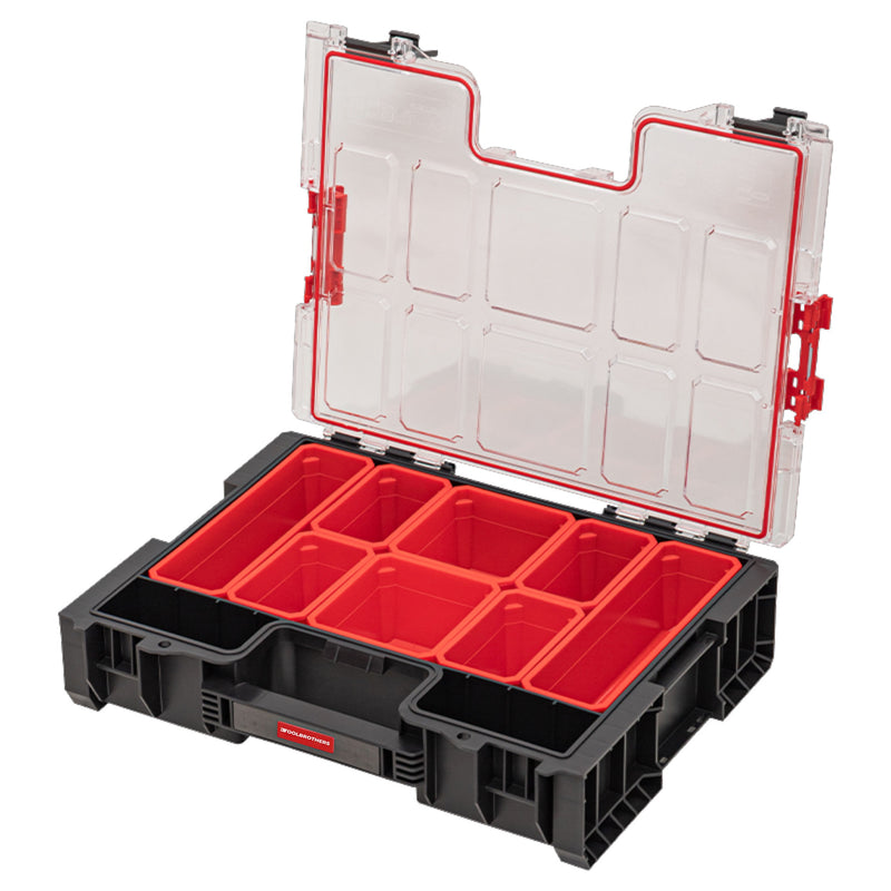 Toolbrothers RHINO L Organizer ECO wysokość XL pudełka 9 l IP54 z wyjmowanymi pudełkami