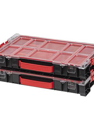 Toolbrothers RHINO L Organizer ECO Wysokość M Skrzynki 452 x 296 x 79 mm 5 l sztaplowane IP54