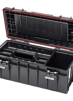 Toolbrothers RHINO Werkzeugkoffer ECO Long Edition Handling+ modularer Organizer 545 x 270 x 246 mm 22 l stapelbar IP54