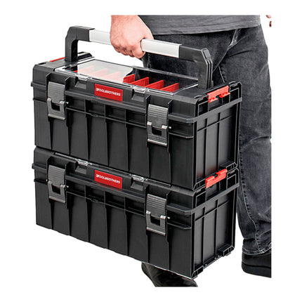 Walizka narzędziowa Toolbrothers RHINO Slim ECO Handling+ Long Edition 22 l IP54 + tacka na narzędzia
