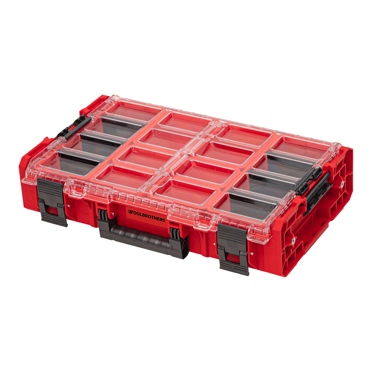 Toolbrothers RHINO XXL Organizer ULTRA wysokość XL pudełka 13,5 l IP66 z wyjmowanymi pudełkami + przegródki