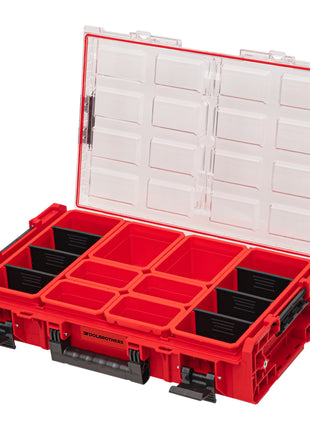 Toolbrothers RHINO XXL Organizer ULTRA Height XL Boxes Custom 582 x 387 x 131 mm 13,5 l IP66 z 8 wkładkami i 6 przegrodami