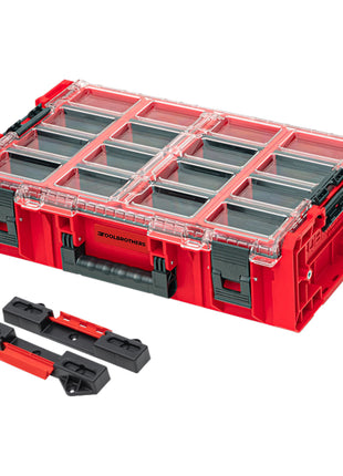 Toolbrothers RHINO XXL Organizer ULTRA Height XXL + adapter XXL Connect 582 x 387 x 172 mm 19,5 l z możliwością sztaplowania IP66