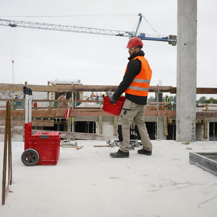 Toolbrothers RHINO XXL Skrzynka narzędziowa ULTRA Custom 35 l z możliwością sztaplowania i wyjmowanymi przegrodami