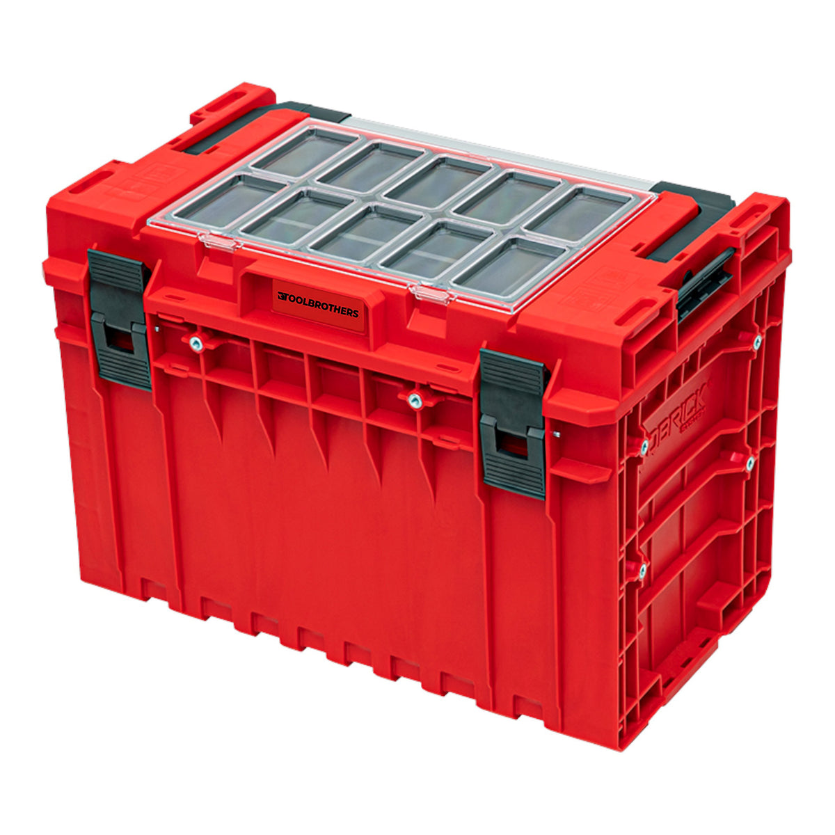 Toolbrothers RHINO XXL walizka narzędziowa ULTRA Handling+ wysokość XL 52 l IP66 z wyjmowanymi przegrodami + pudełka