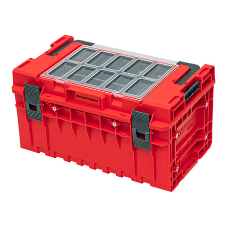 Toolbrothers RHINO XXL Werkzeugkoffer ULTRA Handling+ Höhe L Custom modularer Organizer 585 x 385 x 320 mm 38 l stapelbar IP66