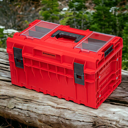 Toolbrothers RHINO XXL walizka narzędziowa ULTRA Comfort+ wysokość L 38 l IP66 z wyjmowanymi przegrodami