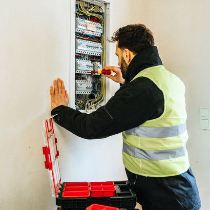 Toolbrothers RHINO XXL Organizer ECO wysokość M+ pudełka 4 l IP66 z wyjmowanymi pudełkami