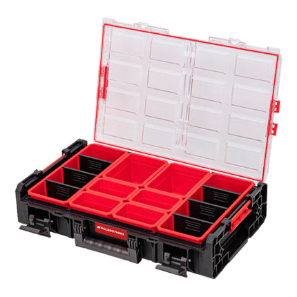 Toolbrothers RHINO XXL Organizer ECO Wysokość XL Pudełka 13,5 l IP66 z wyjmowanymi pudełkami + przegródki