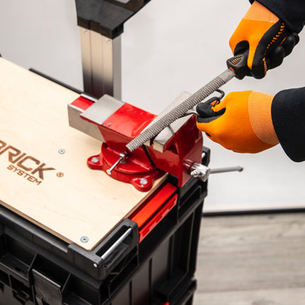 Toolbrothers RHINO Multi platforma robocza XXL - płyta adaptera Multi ze zdejmowanym drewnianym blatem roboczym