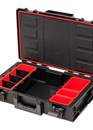 Toolbrothers Maletín de herramientas RHINO XXL ECO Work+ altura M organizador modular 585 x 385 x 190 mm 15,4 l apilable IP66