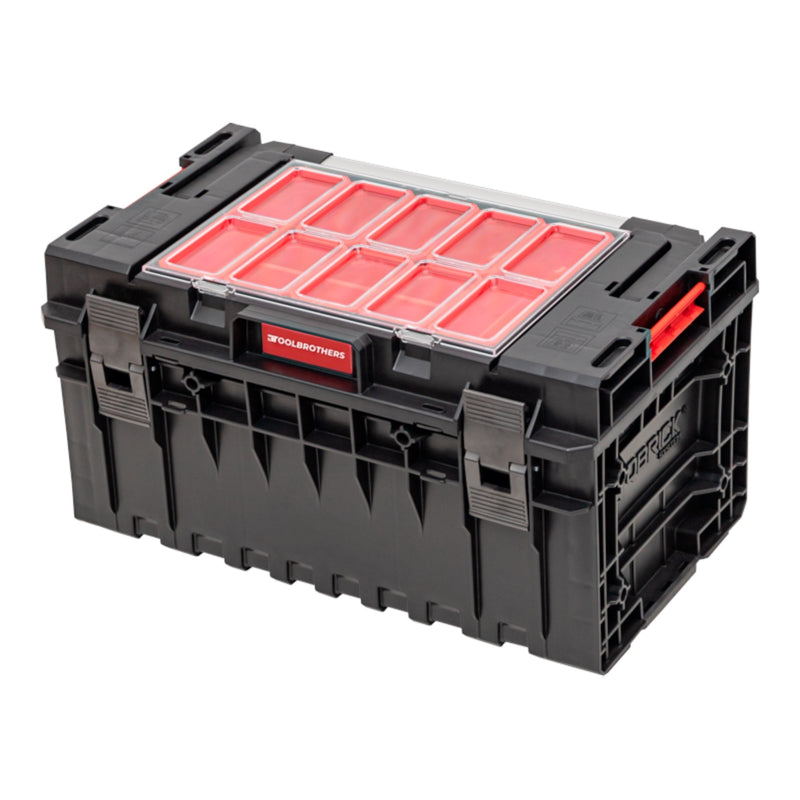 Toolbrothers RHINO XXL walizka narzędziowa ECO Handling+ wysokość L 38 l IP66 z wyjmowanymi przegrodami + pudełka