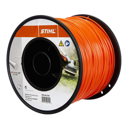 Żyłka do kosiarki Stihl okrągła Ø 2,4 mm x 253 m długości pomarańczowa ( 00009302246 ) do przycinania krawędzi trawnika