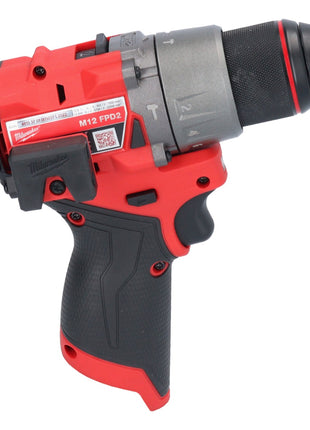 Taladro percutor inalámbrico Milwaukee M12 FPD2-0 12 V 45 Nm Brushless Solo (4933479867) - sin batería, sin cargador