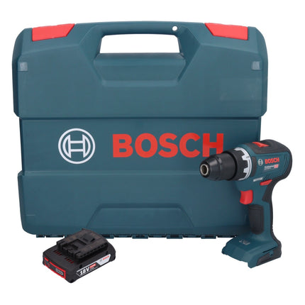 Bosch GSR 18V-55 Profesjonalna akumulatorowa wiertarko-wkrętarka 18 V 55 Nm bezszczotkowa + 1x akumulator 2,0 Ah + L-case - bez ładowarki