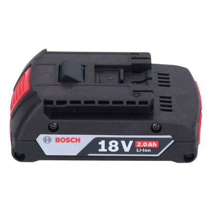 Bosch GSR 18V-55 Profesjonalna akumulatorowa wiertarko-wkrętarka 18 V 55 Nm bezszczotkowa + 1x akumulator 2,0 Ah + L-case - bez ładowarki
