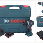 Bosch GSR 18V-55 Profesjonalna akumulatorowa wiertarko-wkrętarka 18 V 55 Nm bezszczotkowa + 1x akumulator 2,0 Ah + ładowarka + walizka L
