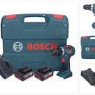Bosch GSR 18V-55 Profesjonalna akumulatorowa wiertarko-wkrętarka 18 V 55 Nm bezszczotkowa + 2x akumulator 4,0 Ah + ładowarka + walizka L