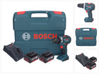 Bosch GSR 18V-55 Profesjonalna akumulatorowa wiertarko-wkrętarka 18 V 55 Nm bezszczotkowa + 2x akumulator 4,0 Ah + ładowarka + walizka L