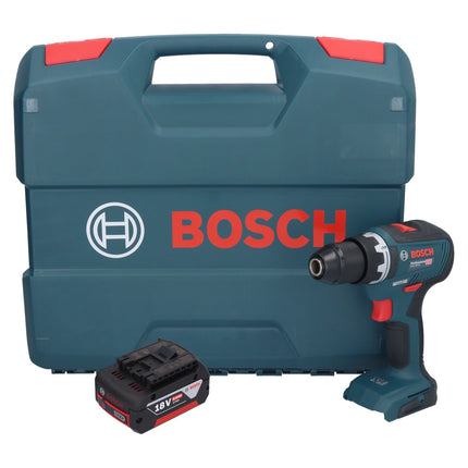 Bosch GSR 18V-55 Profesjonalna akumulatorowa wiertarko-wkrętarka 18 V 55 Nm bezszczotkowa + 1x akumulator 5,0 Ah + walizka L - bez ładowarki