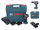 Bosch GSR 18V-55 Professional Akku Bohrschrauber 18 V 55 Nm Brushless + 2x ProCORE Akku 4,0 Ah + Ladegerät + L-Case