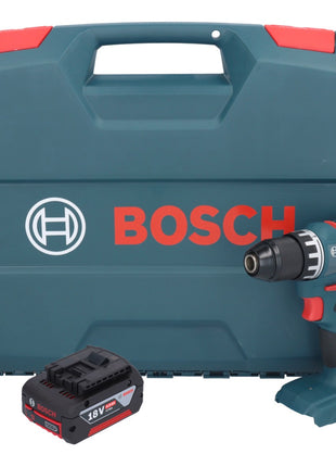 Bosch GSR 18V-45 Taladro atornillador inalámbrico profesional 18 V 45 Nm sin escobillas + 1x batería 4,0 Ah + L-Case - sin cargador