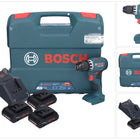 Bosch GSR 18V-45 Professional Akku Bohrschrauber 18 V 45 Nm Brushless ( 0615A5002N ) + 3x ProCORE Akku 4,0 Ah + Ladegerät + L-Case