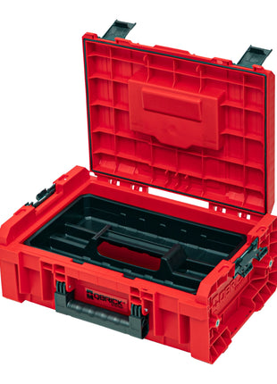 Qbrick System PRO RED ULTRA HD Werkzeugwagen 3 in 1 Set Drawer 3 Toolbox 2.0 Expert + PRO Technik Case 2.0 + PRO Cart 2.0