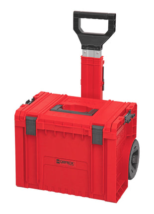 Qbrick System PRO RED ULTRA HD Werkzeugwagen 3 in 1 Set Drawer 3 Toolbox 2.0 Expert + PRO Technik Case 2.0 + PRO Cart 2.0