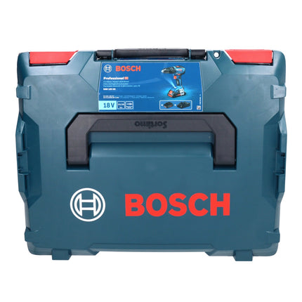 Bosch GSB 18V-55 Profesjonalna akumulatorowa wiertarko-wkrętarka udarowa 18 V 55 Nm bezszczotkowa ( 06019H5300 ) + 2x akumulator 4,0 Ah + ładowarka + L-Boxx