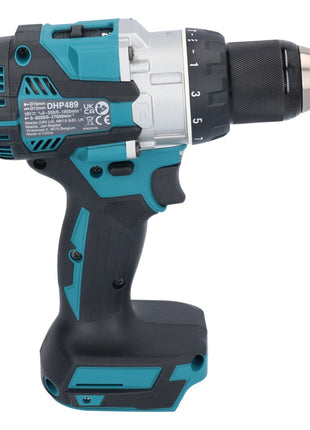 Taladro percutor inalámbrico Makita DHP 489 RM 18 V 73 Nm sin escobillas + 2 baterías 4,0 Ah + cargador