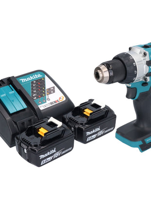 Makita DHP 489 RT Akku Schlagbohrschrauber 18 V 73 Nm Brushless + 2x Akku 5,0 Ah + Ladegerät