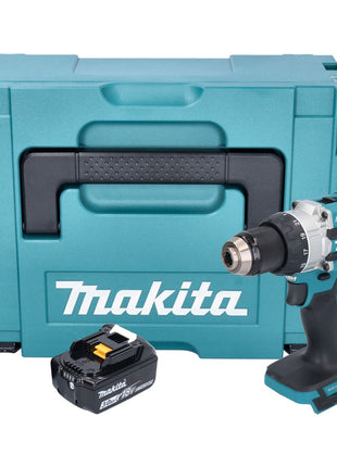 Makita DHP 489 F1J Perceuse-visseuse à percussion sans fil 18 V 73 Nm Brushless + 1x batterie 3,0 Ah + Makpac - sans chargeur