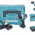 Makita DHP 489 RM1J akumulatorowa wiertarko-wkrętarka udarowa 18 V 73 Nm bezszczotkowa + 1x akumulator 4,0 Ah + ładowarka + Makpac
