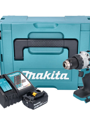 Makita DHP 489 RM1J akumulatorowa wiertarko-wkrętarka udarowa 18 V 73 Nm bezszczotkowa + 1x akumulator 4,0 Ah + ładowarka + Makpac