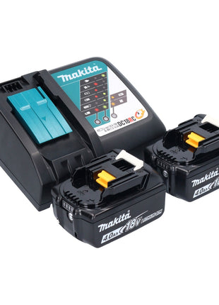 Makita DHP 489 RMJ Perceuse-visseuse à percussion sans fil 18 V 73 Nm Brushless + 2x batterie 4,0 Ah + chargeur + Makpac