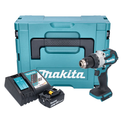 Makita DHP 489 RG1J akumulatorowa wiertarko-wkrętarka udarowa 18 V 73 Nm bezszczotkowa + 1x akumulator 6,0 Ah + ładowarka + Makpac