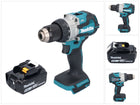 Makita DDF 489 T1 taladro atornillador inalámbrico 18 V 73 Nm sin escobillas + 1x batería 5,0 Ah - sin cargador