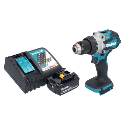 Makita DDF 489 RT1 akumulatorowa wiertarko-wkrętarka 18 V 73 Nm bezszczotkowa + 1x akumulator 5,0 Ah + ładowarka