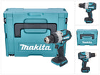 Makita DDF 489 ZJ taladro atornillador inalámbrico 18 V 73 Nm Brushless Solo + Makpac - sin batería, sin cargador