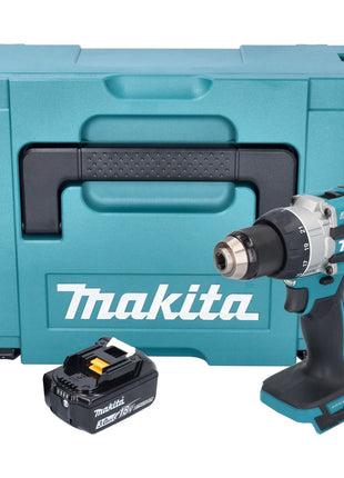 Makita DDF 489 F1J taladro atornillador inalámbrico 18 V 73 Nm sin escobillas + 1x batería 3,0 Ah + Makpac - sin cargador