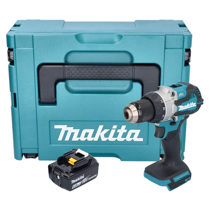 Makita DDF 489 G1J akumulatorowa wiertarko-wkrętarka 18 V 73 Nm bezszczotkowa + 1x akumulator 6,0 Ah + Makpac - bez ładowarki