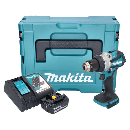 Makita DDF 489 RG1J Akumulatorowa wiertarko-wkrętarka 18 V 73 Nm bezszczotkowa + 1x akumulator 6,0 Ah + ładowarka + Makpac