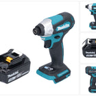 Makita DTD 157 F1 akumulatorowy klucz udarowy 18 V 140 Nm 1/4